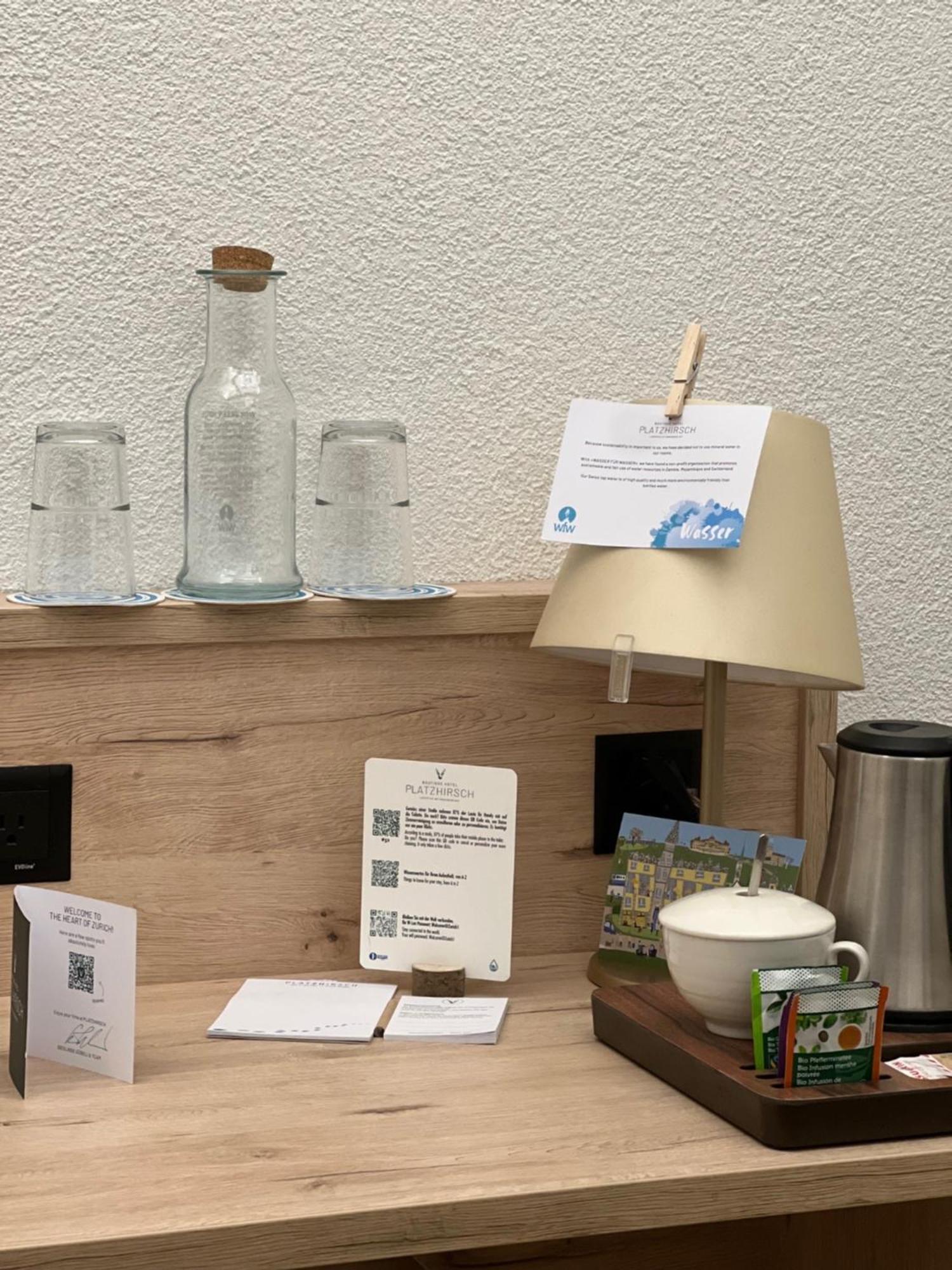 Platzhirsch Zuerich - Downtown Boutique Hotel & Sushi Lounge Zewnętrze zdjęcie